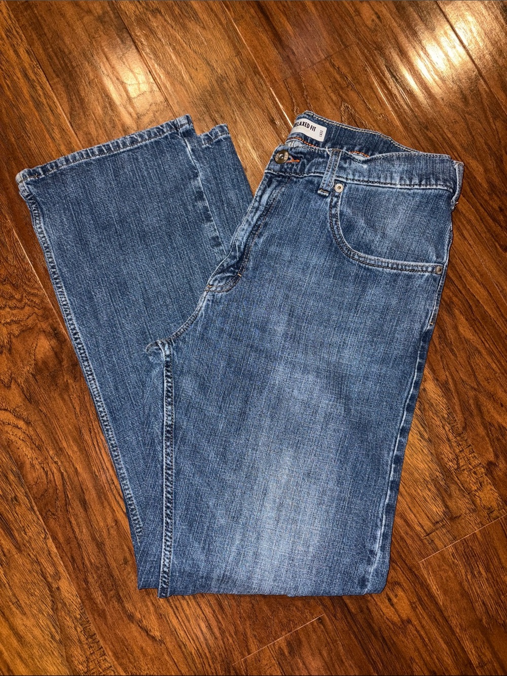Lee Men’s Blue Bootcut Jeans 36x34